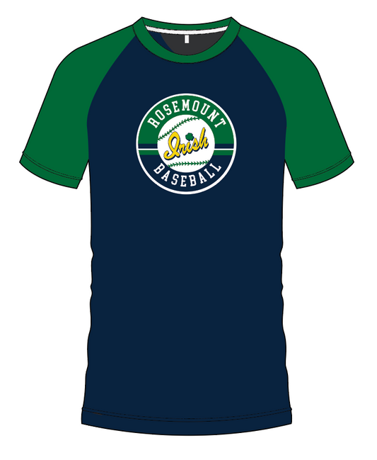 Rosemount Baseball Raglan T-Shirt