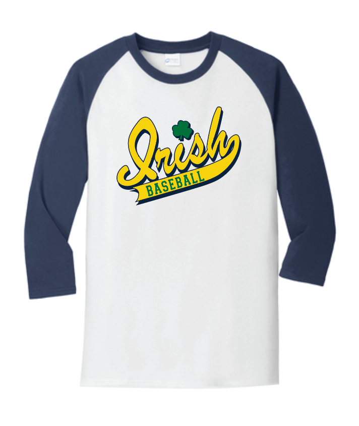 Rosemount Irish 3/4 Sleeve Baseball T-Shirt