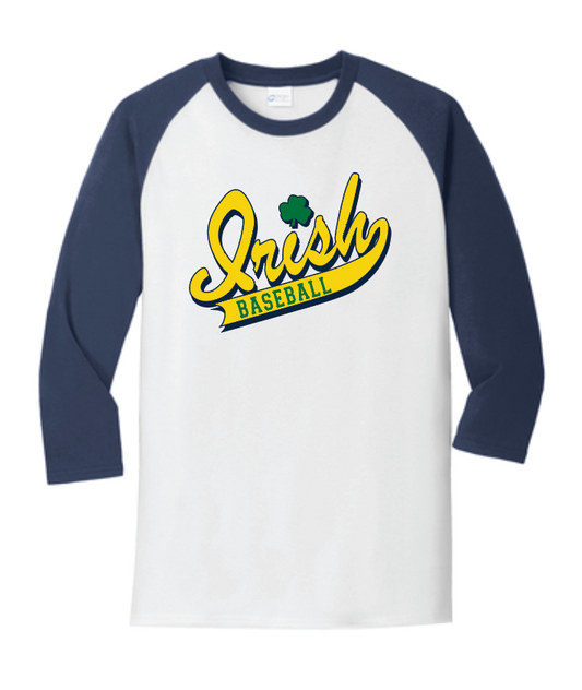 Irish 3/4 Sleeve Baseball T-Shirt