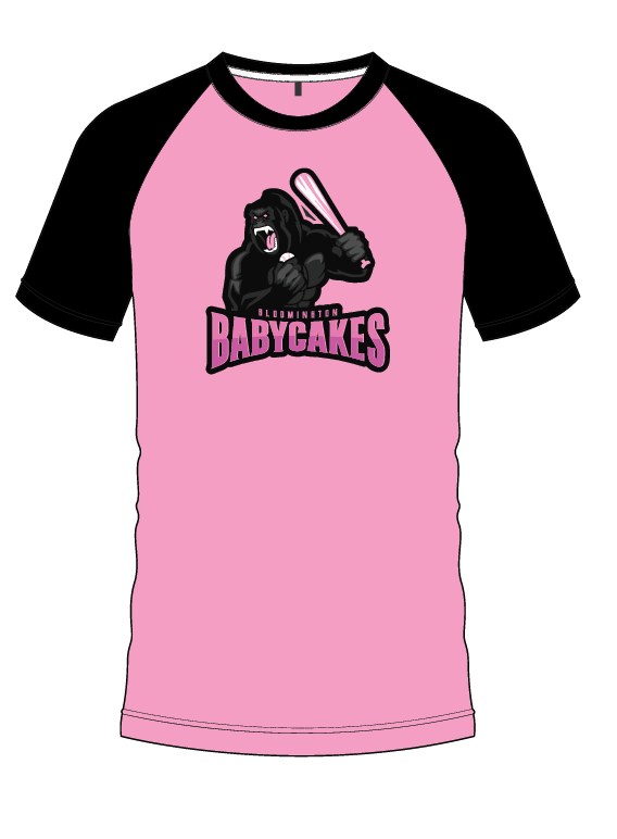 Babycakes Pink Raglan T-Shirt