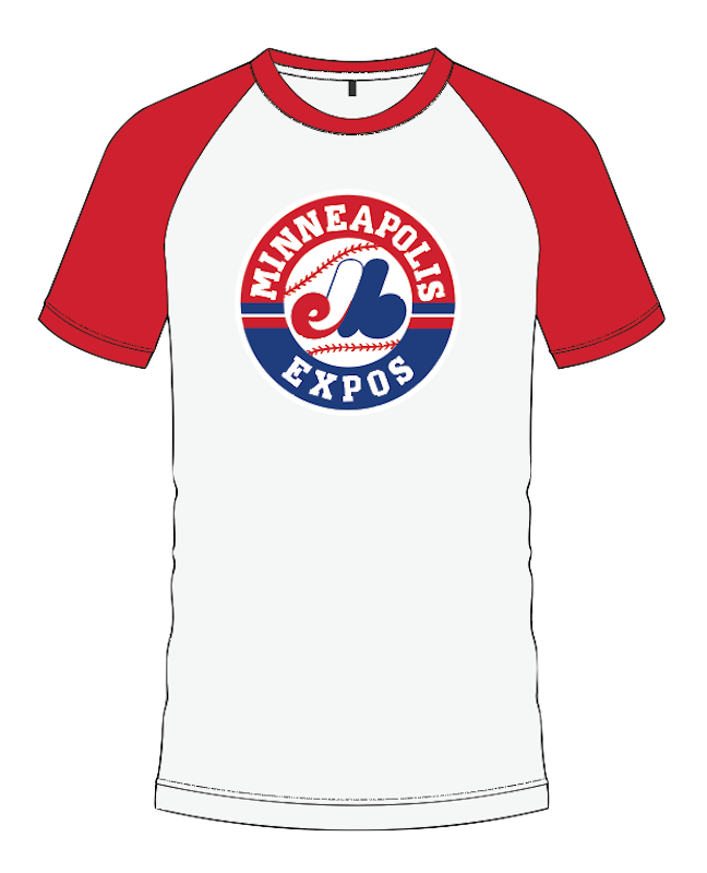 Minneapolis Expos Raglan T-Shirt
