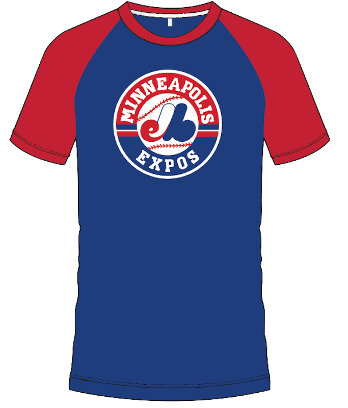 Minneapolis Expos Raglan T-Shirt