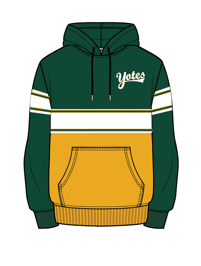 Coyotes Stripe Hoodie