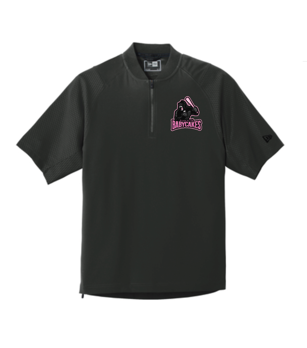 Babycakes New Era® Cage Short Sleeve 1/4-Zip Jacket