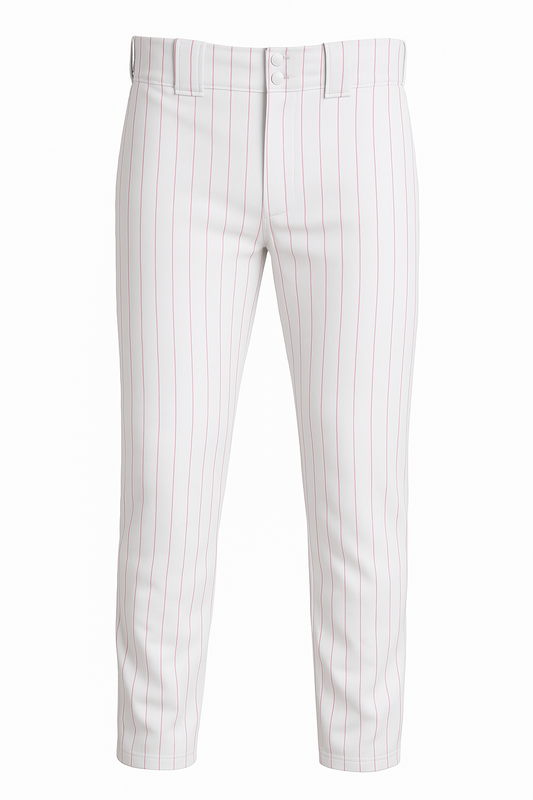 Babycakes Pinstripe Open Hem Pants