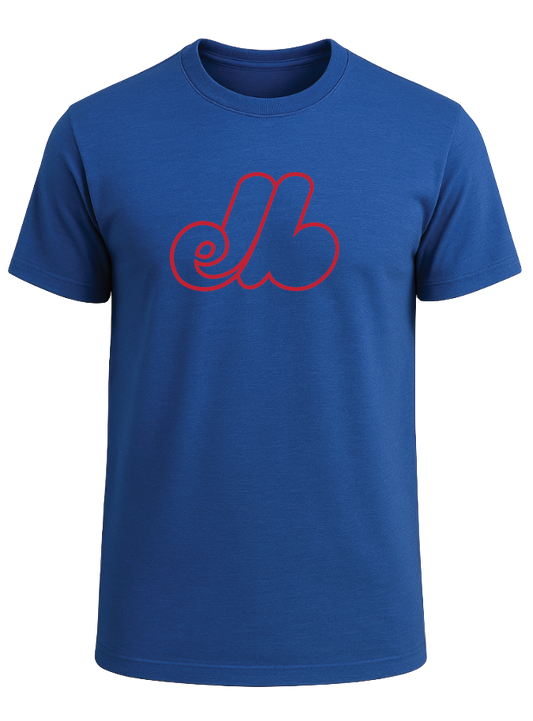 Minneapolis Expos Classic Cotton T-Shirt – Royal Blue