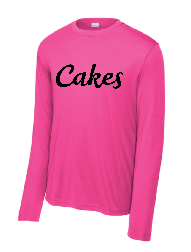 Cakes Long Sleeve Performance T-Shirt