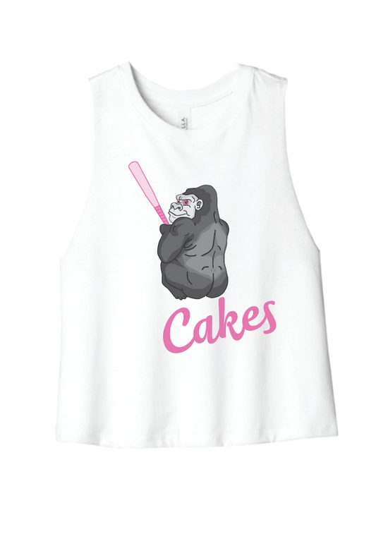 Babycakes Women's Racerback Cropped Tank